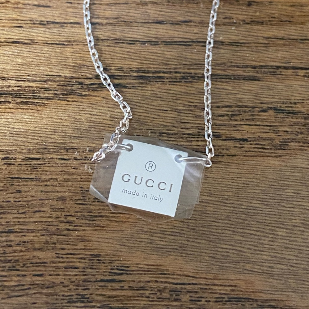 Gucci silver necklace - Picture 2 of 3
